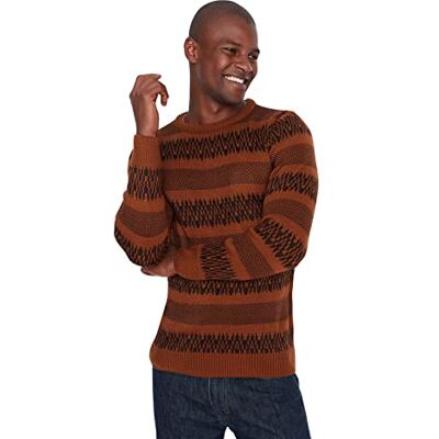 Trendyol Pull Slim Uni À Col Rond Maillot de survêtement Homme (lot de 1) Trendyol Pull Slim Uni À Col Rond Maillot de survêtement Homme (lot de 1)