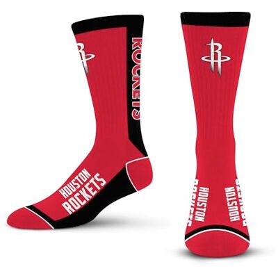 For Bare Feet NBA Mvp Crew Chaussettes unisexes, Équipe, L For Bare Feet NBA Mvp Crew Chaussettes unisexes, Équipe, L