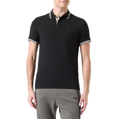 Boss Polo Paul pour homme, Noir 5, XL Boss Polo Paul pour homme, Noir 5, XL
