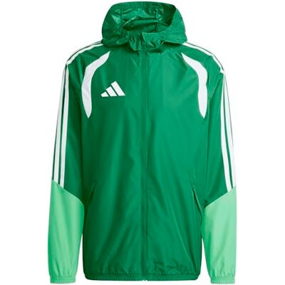 adidas Homme Tiro 26 Competition All Weather Coat, team green/semi screaming green/white, XL adidas Homme Tiro 26 Competition All Weather Coat, team green/semi screaming green/white, XL
