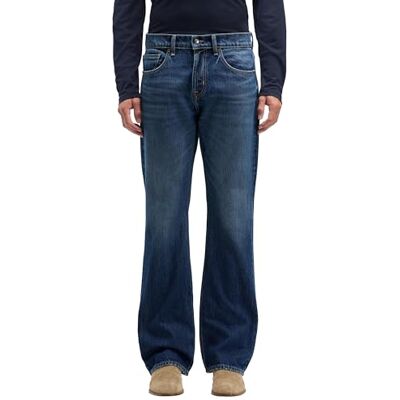 7 For All Mankind The Bootcut Brave, bleu foncé, 34W 7 For All Mankind The Bootcut Brave, bleu foncé, 34W