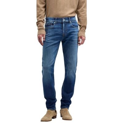 7 For All Mankind Slimmy Tapered Ambition, Bleu moyen., 31W 7 For All Mankind Slimmy Tapered Ambition, Bleu moyen., 31W