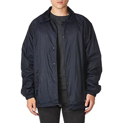 Dickies 76-242 Veste Nylon Snap Front, Dark Navy, M Dickies 76-242 Veste Nylon Snap Front, Dark Navy, M
