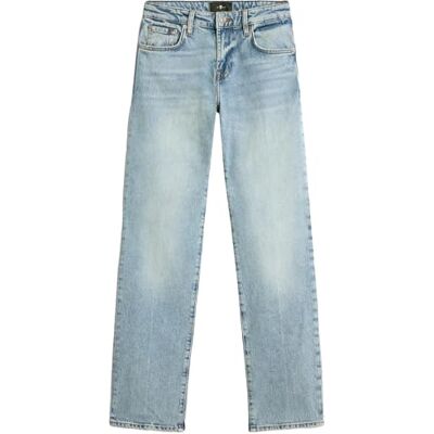 7 For All Mankind Calie Straight Ode to, bleu clair, 23W 7 For All Mankind Calie Straight Ode to, bleu clair, 23W