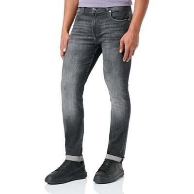 7 For All Mankind Jean pour homme, Noir, 33 7 For All Mankind Jean pour homme, Noir, 33