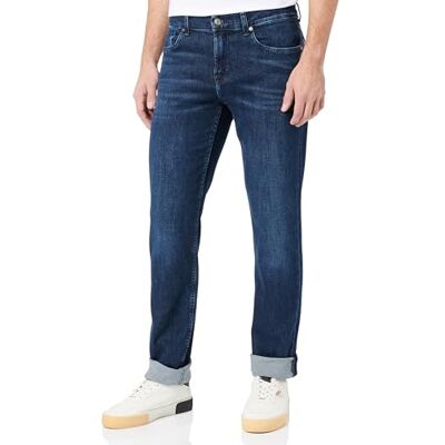 7 For All Mankind Jean pour homme, bleu foncé, 34 7 For All Mankind Jean pour homme, bleu foncé, 34