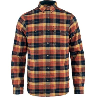 Fjällräven Singi Heavy Flannel Shirt M T-shirt à manches longues Homme Fjällräven Singi Heavy Flannel Shirt M T-shirt à manches longues Homme
