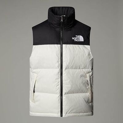THE NORTH FACE NF0A3JQQROU M 1996 RETRO NUPTSE VEST Gilet de sport Homme WHITE DUNE/TNF BLACK Taille S THE NORTH FACE NF0A3JQQROU M 1996 RETRO NUPTSE VEST Gilet de sport Homme WHITE DUNE/TNF BLACK Taille S