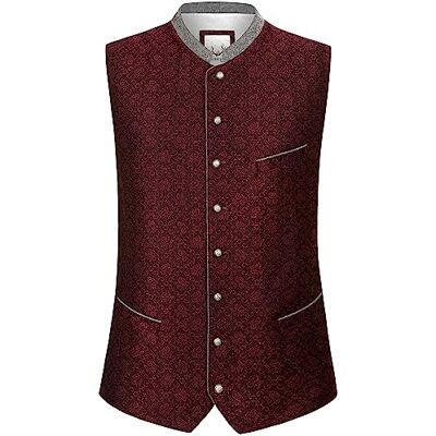 STOCKERPOINT Original No. 1 Country & More Stockerpoint Gilet pour homme Marino, bordeaux, 52 STOCKERPOINT Original No. 1 Country & More Stockerpoint Gilet pour homme Marino, bordeaux, 52