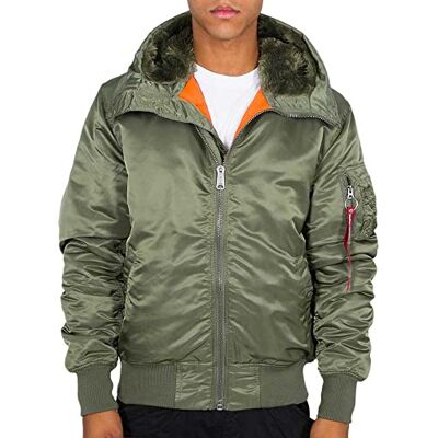 Alpha 158104-1-m Veste Bomber, Vert (Sage/Green 1), Medium Homme Alpha 158104-1-m Veste Bomber, Vert (Sage/Green 1), Medium Homme