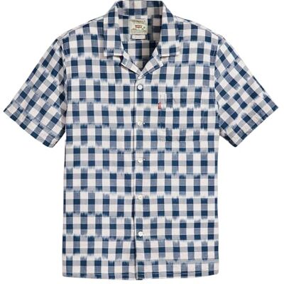 Levi's Chemise The Sunset Camp pour homme, Harbor Indigo Ikat, XS Levi's Chemise The Sunset Camp pour homme, Harbor Indigo Ikat, XS