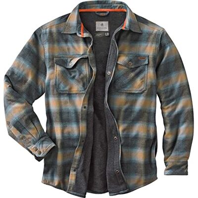 Legendary Whitetails Archer – Veste Chemise en Flanelle Thermique Doublée pour Homme, Manteau de Travail Matelassé Isolé À Carreaux Veste Homme (lot de 1) Legendary Whitetails Archer – Veste Chemise en Flanelle Thermique Doublée pour Homme, Manteau de Travail Matelassé Isolé À Carreaux Veste Homme (lot de 1)