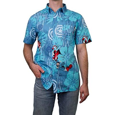 Marvel Button Down Shirt Chemise à bouton bas Homme (lot de 1) Marvel Button Down Shirt Chemise à bouton bas Homme (lot de 1)