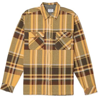 Hurley Santa Cruz Shorline Flannel Ls Chemise Homme Hurley Santa Cruz Shorline Flannel Ls Chemise Homme