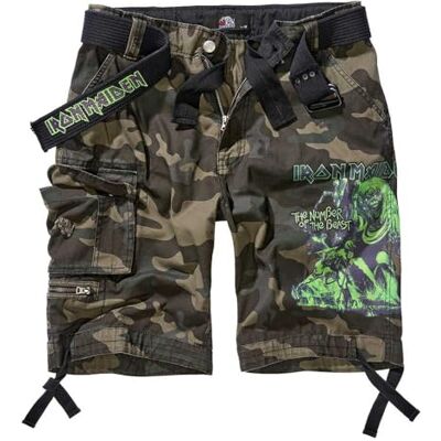 Brandit Cargos pour homme, Noir, S Brandit Cargos pour homme, Noir, S