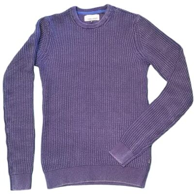 BLEND Pull en Tricot Sweater Homme, 194024/Dress Blues, M BLEND Pull en Tricot Sweater Homme, 194024/Dress Blues, M