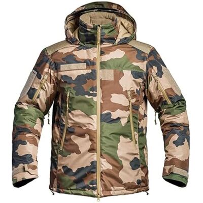 A10 Equipment Toe 2 Toe Parka Hardshell XMF 200 Fighter camo fr/ce, Multicolore, XXL A10 Equipment Toe 2 Toe Parka Hardshell XMF 200 Fighter camo fr/ce, Multicolore, XXL