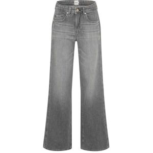 BRAX Pantalon Morgan Heritage Denim Wide Leg pour femme, 08 gris clair usé, 31W / 30L BRAX Pantalon Morgan Heritage Denim Wide Leg pour femme, 08 gris clair usé, 31W / 30L