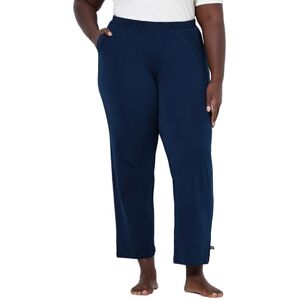 Ulla Popken Pantalon de pyjama pour femme, grandes tailles, coupe droite Ulla Popken Pantalon de pyjama pour femme, grandes tailles, coupe droite