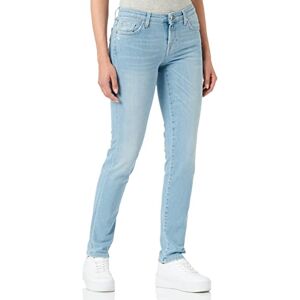 7 For All Mankind Seven for all Mankind International SAGL Pyper Crop Jean Skinny Pantalon Femme, Bleu (Slim Illusion Air 0zz), 24W / 30L 7 For All Mankind Seven for all Mankind International SAGL Pyper Crop Jean Skinny Pantalon Femme, Bleu (Slim Illusion Air 0zz), 24W / 30L