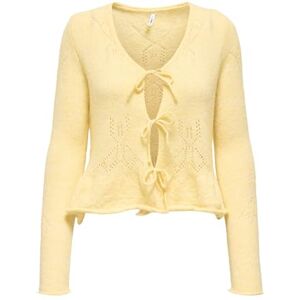 ONLY Onlhelga Ls String Cardigan CC KNT, Sunlight., XS ONLY Onlhelga Ls String Cardigan CC KNT, Sunlight., XS