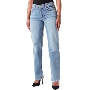 7 For All Mankind Jean Ellie droit Luxvinlovsou pour femme, Bleu moyen., 26 7 For All Mankind Jean Ellie droit Luxvinlovsou pour femme, Bleu moyen., 26