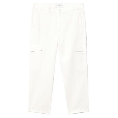 7 For All Mankind Pantalon cargo Logan Whisper White pour femme, Blanc., 26 7 For All Mankind Pantalon cargo Logan Whisper White pour femme, Blanc., 26