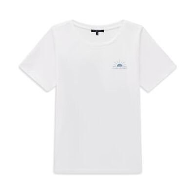 bugatti T-shirt pour femme en 100% coton biologique, col rond, manches courtes bugatti T-shirt pour femme en 100% coton biologique, col rond, manches courtes