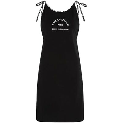 Karl Lagerfeld - Robe De Plage Rue St-Guillaume - Noir - XXXL - Robe de plage Karl Lagerfeld - Robe De Plage Rue St-Guillaume - Noir - XXXL - Robe de plage