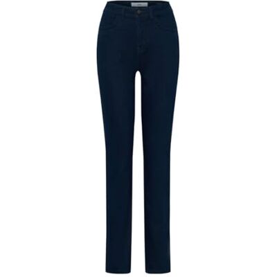 BRAX Jean Carola à cinq poches pour femme en denim thermique, Clean Dark Blue, 36W / 30L BRAX Jean Carola à cinq poches pour femme en denim thermique, Clean Dark Blue, 36W / 30L