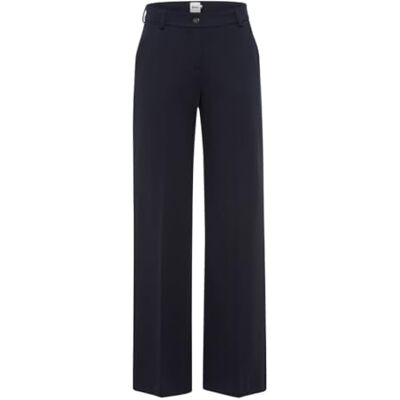 BRAX Style.Maine Pantalon en jersey fin pour femme, bleu marine, 36 W x 32 L, 22 Bleu marine, 36W / 32L BRAX Style.Maine Pantalon en jersey fin pour femme, bleu marine, 36 W x 32 L, 22 Bleu marine, 36W / 32L