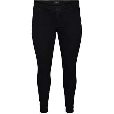 VERO MODA Vmrudy Slim Blk Jegging Curve Noos Jeans Femme VERO MODA Vmrudy Slim Blk Jegging Curve Noos Jeans Femme