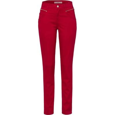BRAX Pantalon Shakira Winter Dream pour femme, Salsa, 40W / 32L BRAX Pantalon Shakira Winter Dream pour femme, Salsa, 40W / 32L