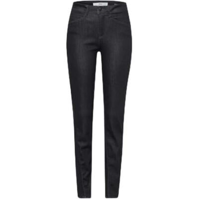 BRAX Jean thermique en denim Shakira 5 poches, pour femme, Gris foncé usé., 38W / 32L BRAX Jean thermique en denim Shakira 5 poches, pour femme, Gris foncé usé., 38W / 32L
