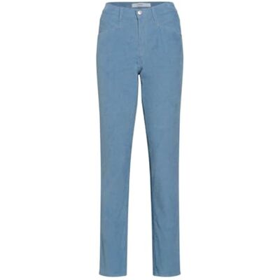 BRAX Pantalon style Mary New Corduroy pour femme, Bleu fumé, 36W / 30L BRAX Pantalon style Mary New Corduroy pour femme, Bleu fumé, 36W / 30L