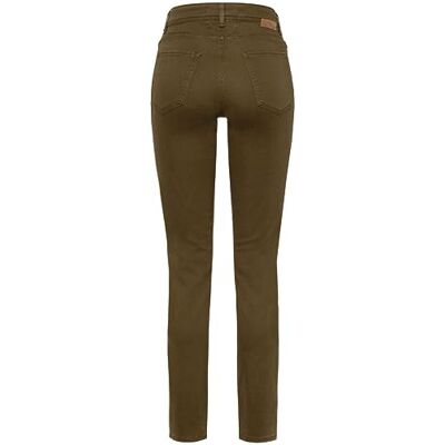 BRAX Shakira Winter Dream Pantalon pour femme, olive, 25W / 32L BRAX Shakira Winter Dream Pantalon pour femme, olive, 25W / 32L