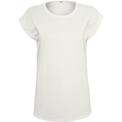 Build Your Brand T-shirt à épaules dénudées pour femme, Prêt à colorer, XXL Build Your Brand T-shirt à épaules dénudées pour femme, Prêt à colorer, XXL