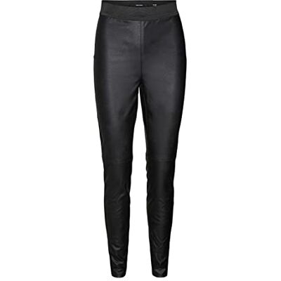 VERO MODA Femme Vmstorm Hr Pl Cut Noos Leggings, Noir, XL EU, Noir, XL VERO MODA Femme Vmstorm Hr Pl Cut Noos Leggings, Noir, XL EU, Noir, XL
