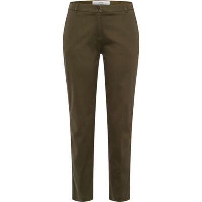 BRAX Style Maron S Winter Dream Pantalon pour femme, vert olive, 34W / 32L BRAX Style Maron S Winter Dream Pantalon pour femme, vert olive, 34W / 32L