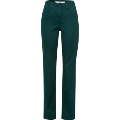 BRAX Pantalon Carola Winter Dream pour femme, Malachite foncée, 25W / 32L BRAX Pantalon Carola Winter Dream pour femme, Malachite foncée, 25W / 32L