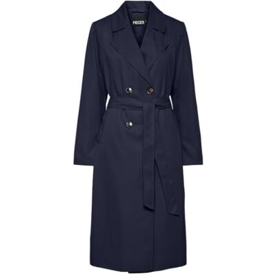 PIECES Pcscarlett Ls Trenchcoat Noos Pcscarlett Ls Trench Noos Femme (lot de 1) PIECES Pcscarlett Ls Trenchcoat Noos Pcscarlett Ls Trench Noos Femme (lot de 1)