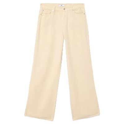 7 For All Mankind Pantalon Lotta Linen pour femme, Blanc., 23 7 For All Mankind Pantalon Lotta Linen pour femme, Blanc., 23