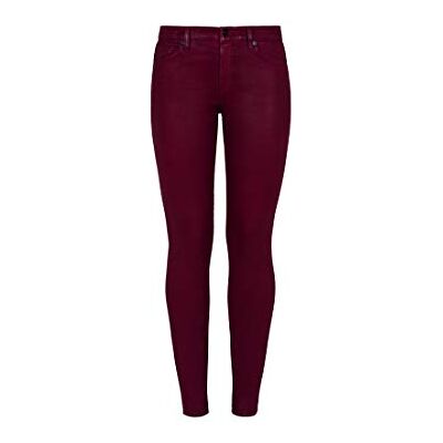 7 For All Mankind Pantalon skinny décontracté pour femme, bordeaux, 27 7 For All Mankind Pantalon skinny décontracté pour femme, bordeaux, 27