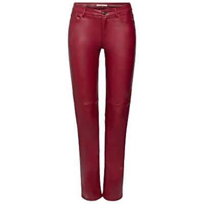 ESPRIT edc by Pantalons Femme, 615/Rouge Cerise, 32W / 30L ESPRIT edc by Pantalons Femme, 615/Rouge Cerise, 32W / 30L