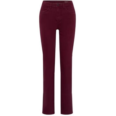BRAX Jean Carola à cinq poches pour femme en denim thermique, cerise, 34W / 30L BRAX Jean Carola à cinq poches pour femme en denim thermique, cerise, 34W / 30L