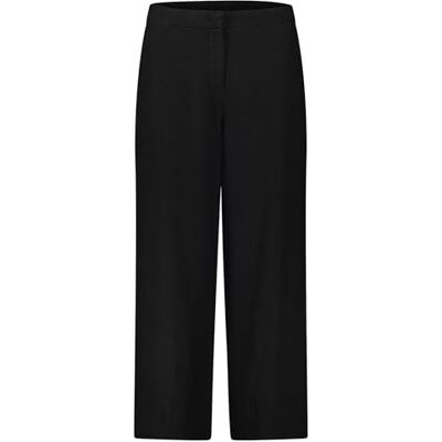 Betty Barclay Pantalon pour femme en lin mélangé, Noir, 42 Betty Barclay Pantalon pour femme en lin mélangé, Noir, 42