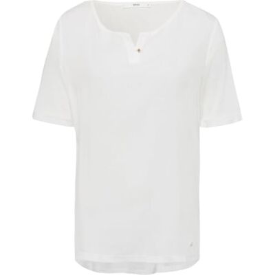 BRAX T-shirt pour femme Style Calla, Blanc cassé, 42 BRAX T-shirt pour femme Style Calla, Blanc cassé, 42