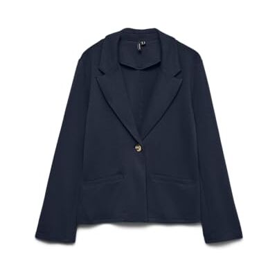 VERO MODA Vmhali Ls Blazer Jrs Ga Boo Vmhali Ls Blazer Jrs Ga Boo Femme (lot de 1) VERO MODA Vmhali Ls Blazer Jrs Ga Boo Vmhali Ls Blazer Jrs Ga Boo Femme (lot de 1)