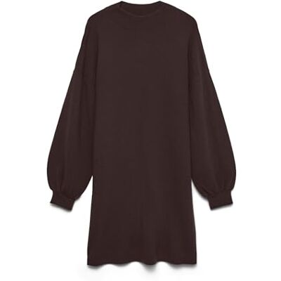 VERO MODA Vmnancy Ls Funnelneck Dress Noos Robe en tricot Femme VERO MODA Vmnancy Ls Funnelneck Dress Noos Robe en tricot Femme