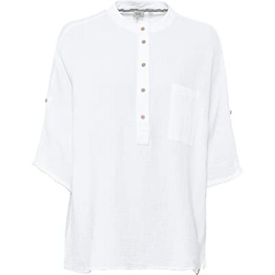camel active Womenswear 309821/7S21 Blouse, Blanc cassé, M Femme camel active Womenswear 309821/7S21 Blouse, Blanc cassé, M Femme